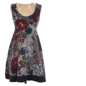 Maeve blue and floral dress